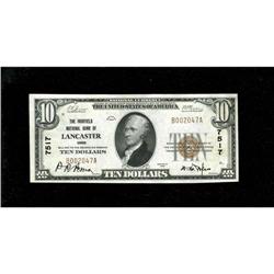 Lancaster, OH - $10 1929 Ty. 1 The Fairfield NB Ch. CU Lancaster, OH