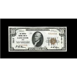 Lancaster, OH - $10 1929 Ty. 1 The Fairfield NB Ch. CU Lancaster, OH
