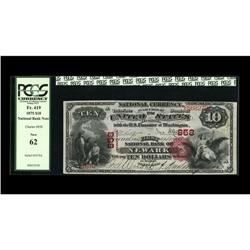 Newark, OH - $10 1875 Fr. 419 The First NB Ch. # 858A l Newark, OH