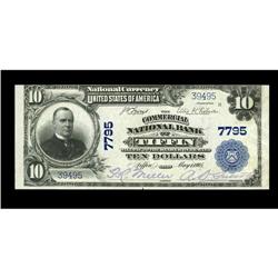 Tiffin, OH - $10 1902 Plain Back The Commercial NB Tiffin, OH