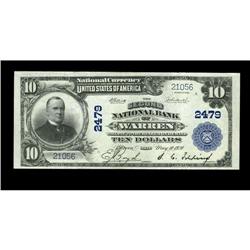 Warren, OH - $10 1902 Plain Back Fr. 633 The Second NB Warren, OH