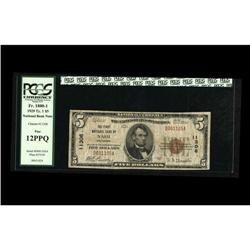 Nash, OK - $5 1929 Ty. 1 The First NB Ch. # 11306 Nash, OK