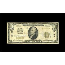 Yukon, OK - $10 1929 Ty. 1 The Yukon NB Ch. # 10196 Yukon, OK