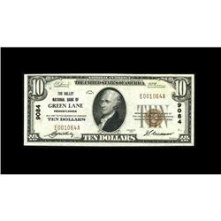 Green Lane, PA - $10 1929 Ty. 1 The Valley NB Green Lane, PA