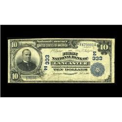 Lancaster, PA - $10 1902 Date Back Fr. 616 The First NB Lancaster, PA