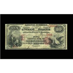 Mount Pleasant, PA - $10 1875 Fr. 417 The First NB Ch. Mount Pleasant, PA