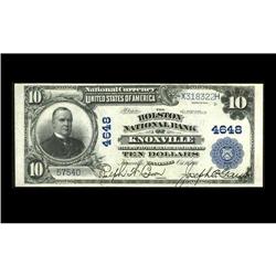 Knoxville, TN - $10 1902 Plain Back Fr. 628 The Holston Knoxville, TN