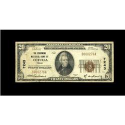 Cotulla, TX - $20 1929 Ty. 1 The Stockmens NB Ch. # 72 Cotulla, TX