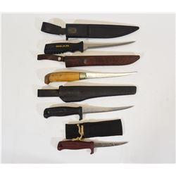 Box Lot Filleting Knives