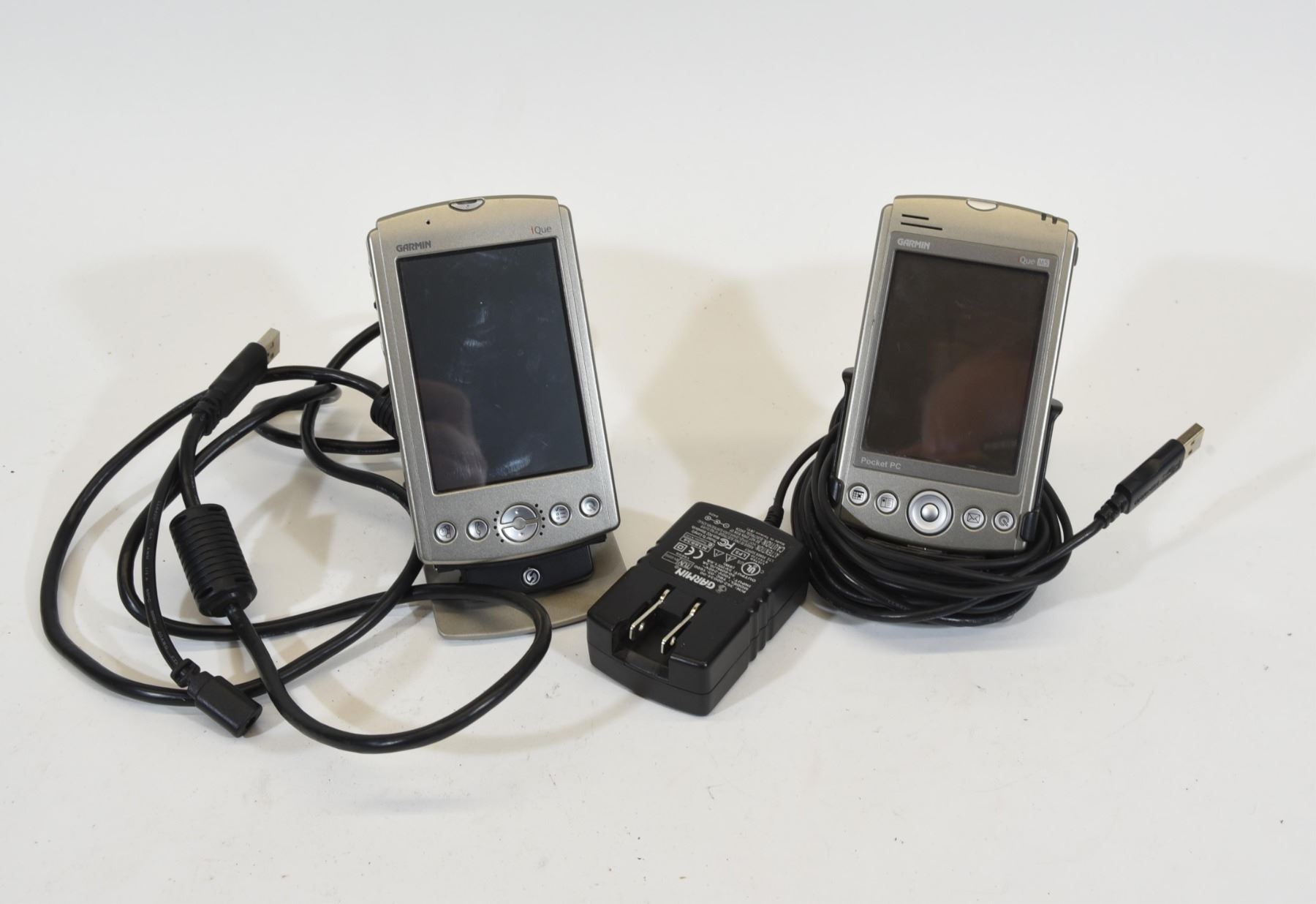 Two Garmin iQue GPS & PDA