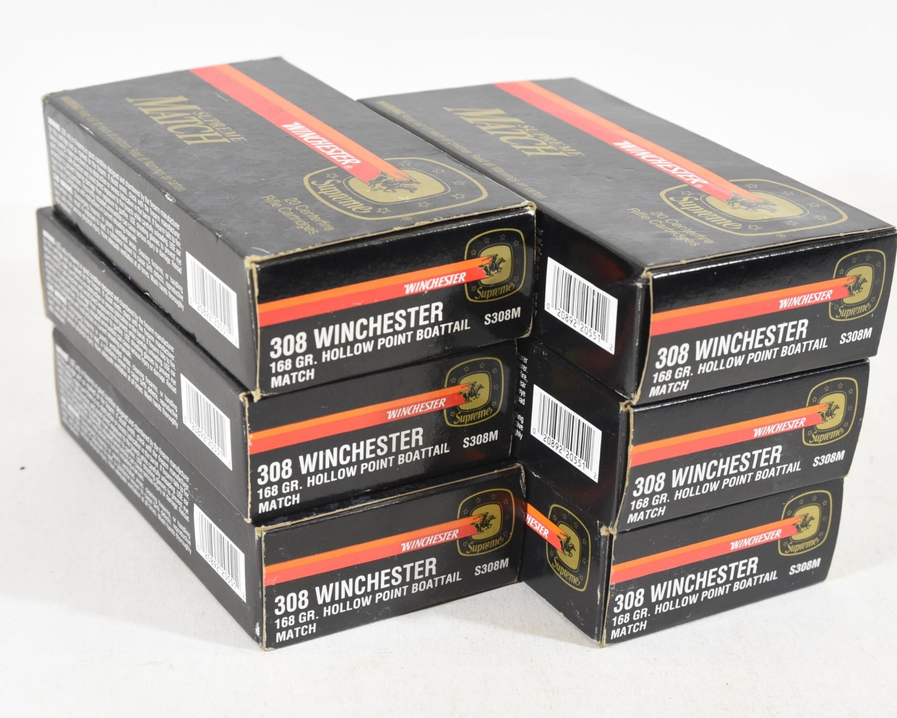 108 Rounds Winchester 308 Win Match