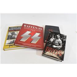 4 WWII Hard Cover Books