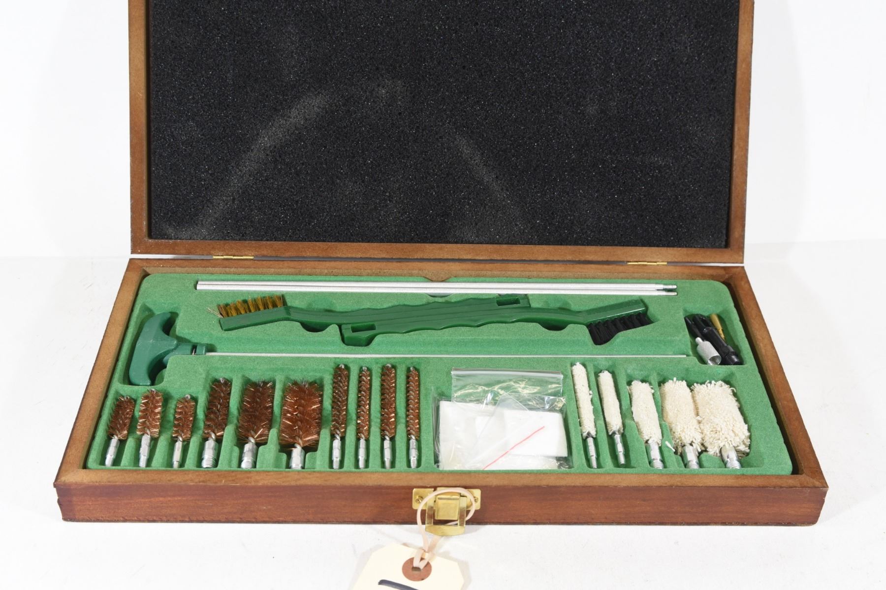 Complete Gun Cleaning Kit in Wooden Case