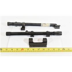 2 Antique Rifle Scopes