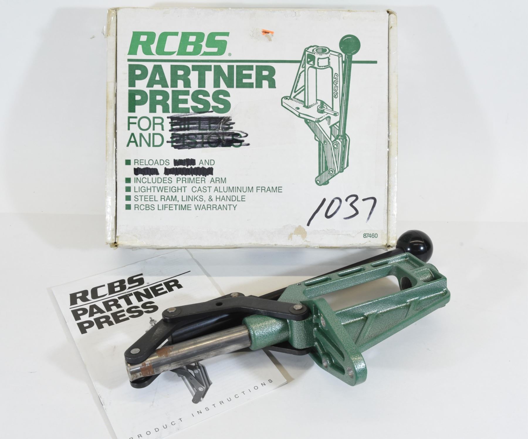 RCBS Partner Single Stage Press - Landsborough Auctions