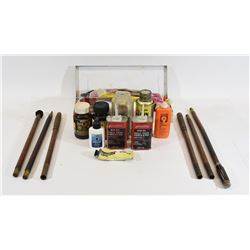 Lot of Gun Cleaning Supplies