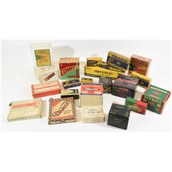 Box lot Empty Ammo Boxes