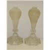 Image 1 : PR. 9 1/2" EARLY FLINT GLASS FLUID LAMP
