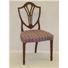 Image 1 : NY HEPPLEWHITE MAHOGANY SHIELD BACK SID