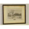 Image 1 : 19TH CENT. ENGRAVING OF WOODLAND SCENE 