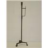 Image 1 : 29" WROUGHT IRON 3 FOOTED CANDLESTICK -