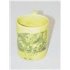 Image 1 : 2" CANARY YELLOW MUG W/ GREEN TRANSFER 