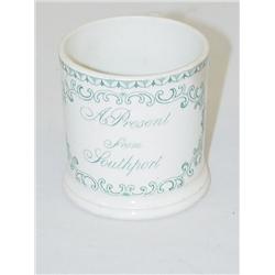 2 5/8" STAFFORDSHIRE GREEN TRANSFER CHI