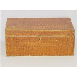 19TH CENT. NEW ENGLAND PAINT DECORATED 