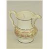 Image 1 : 6" ENGLISH PITCHER W/ BLACK BANDS & RED