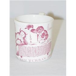 2 1/8" STAFFORDSHIRE RED TRANSFER CHILD