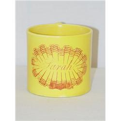 2 1/2" CANARY YELLOW STAFFORDSHIRE CHIL