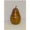 Image 1 : 19TH CENT. 7 1/2" FRUITWOOD PEAR FORM T