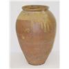 Image 1 : EARLY 17" REDWARE STORAGE JAR OR VASE-G