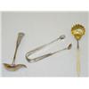 Image 1 : (3) PCS. EARLY SILVER: (1) PR. AMERICAN