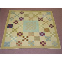 YOUTHS QUILT W/ CHECKER BOARD DESIGN-HA