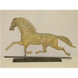 30" 19TH CENT. ETHAN ALLEN RUNNING HORS