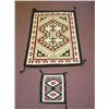 Image 1 : (2) SERAPE DESIGN NAVAJO WEAVINGS: LARG