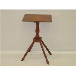 19TH CENT. PINE, MAPLE & OAK SQUARE TOP