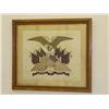 Image 1 : FINE 19TH CENT. OAK FRAMED NEEDLEWORK O