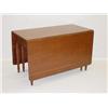 Image 1 : SHERATON WALNUT DROPLEAF TABLE W/ ROPE 