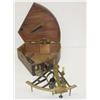 Image 1 : 19TH CENT. ENGLISH BRASS SEXTANT W/ FIT