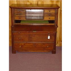 EMPIRE MAHOGANY SECRETARY ABATTANT-TOP 