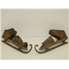 Image 1 : PR. EARLY WOODEN & LEATHER ICE SKATES F