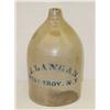 Image 1 : 3 GAL. ADVERTISING STONEWARE JUG-J. LAN