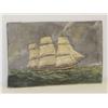 Image 1 : OIL ON CANVAS OF CLIPPER SHIP-CAPT. CHA