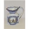 Image 1 : 5 1/2" ROYAL COMMEMORATIVE FLOW BLUE PI