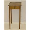 Image 1 : NH HEPPLEWHITE BIRCH 1 DRAWER STAND W/ 