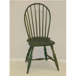 BOW BACK WINDSOR CHAIR W/ 7 SPINDLES, S
