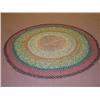 Image 1 : ROUND BRAIDED RUG (6 FT. 5" DIAMETER) -