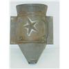 Image 1 : 9 1/2" TIN DOWN SPOUT W/ MOON & STAR DE